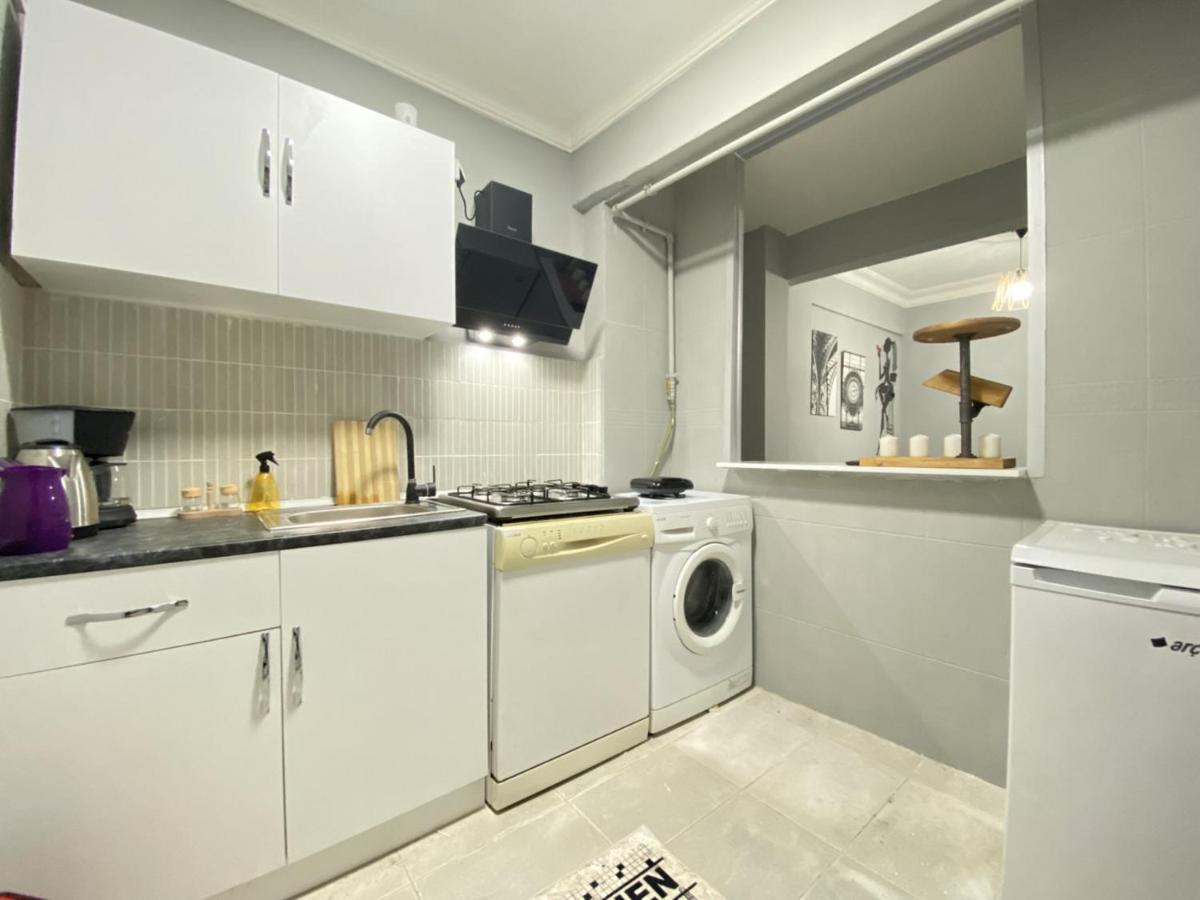 이스탄불 Charming Flat With Balcony In Sinanpasa Besiktas 아파트 외부 사진